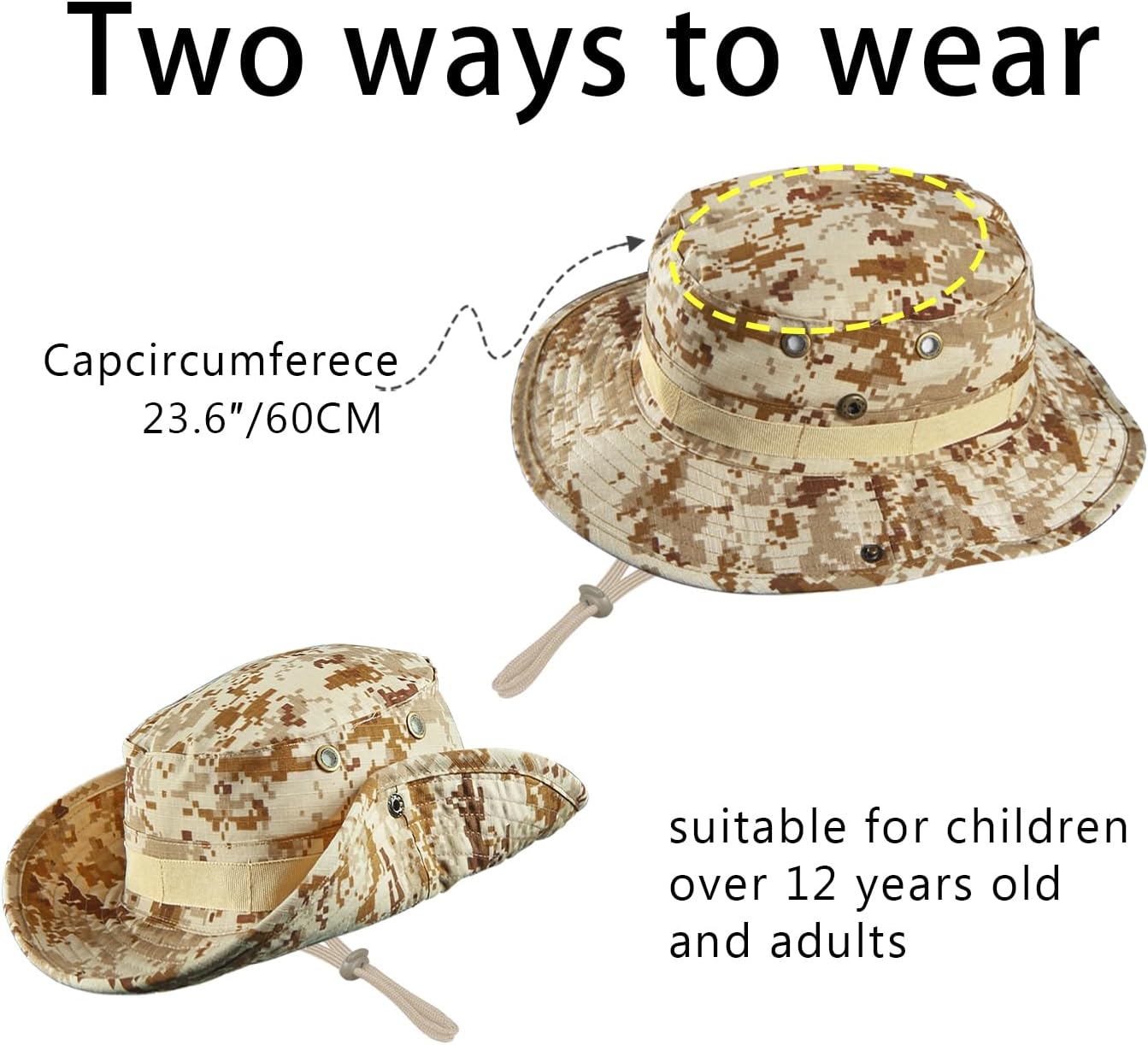 Alexander | Camo Boonie Hat