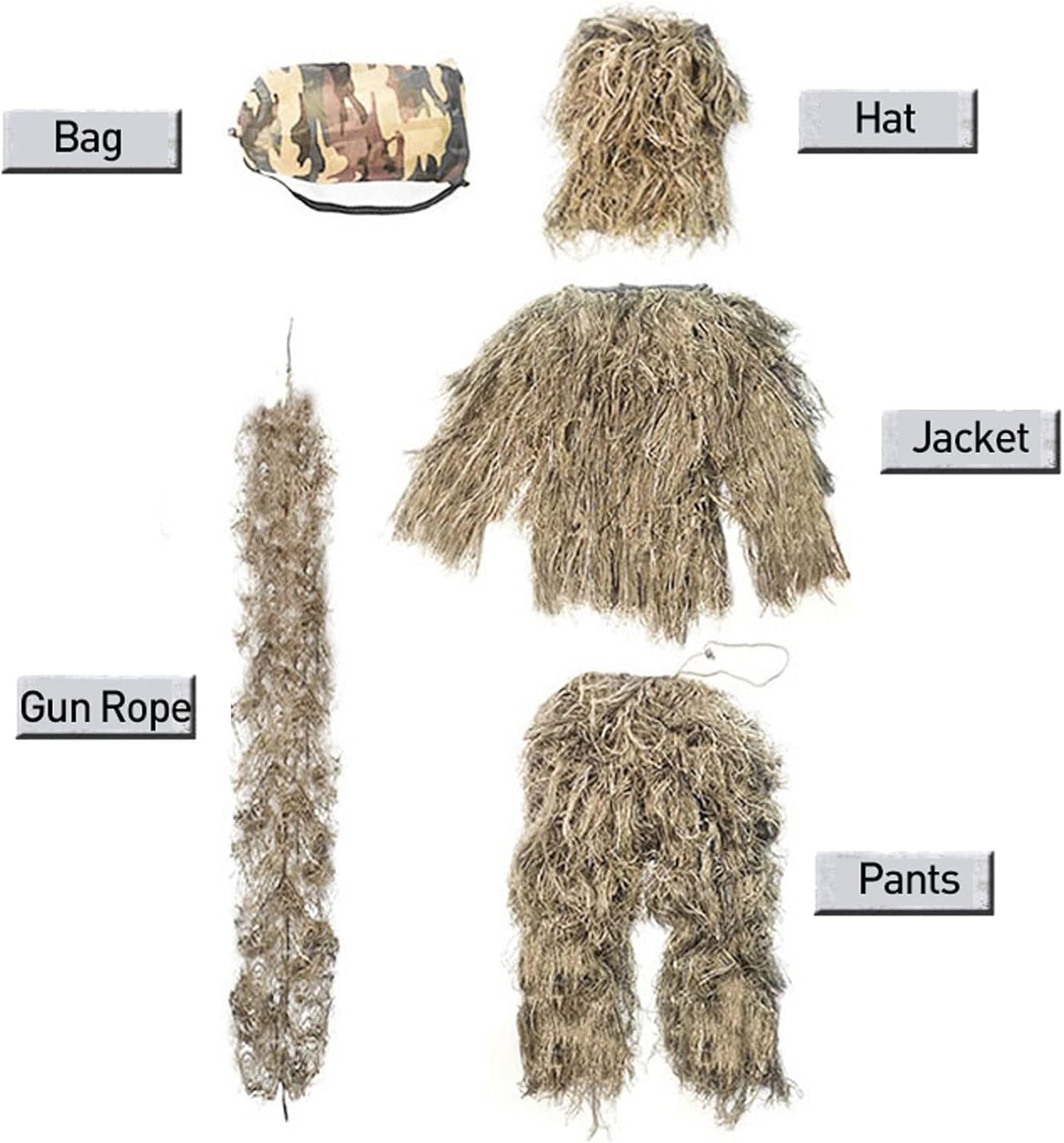 Daniel | Camouflage Ghillie Suit