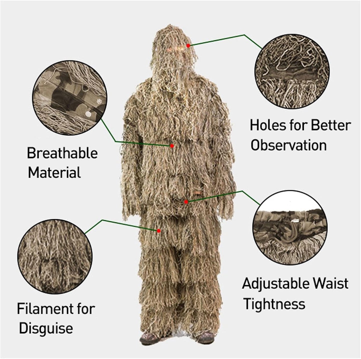 Daniel | Camouflage Ghillie Suit