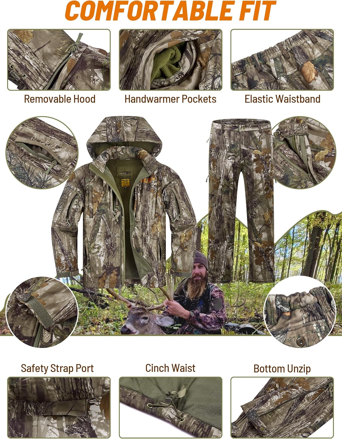 Samuel | Tactical Dual Piece Hunt Suit