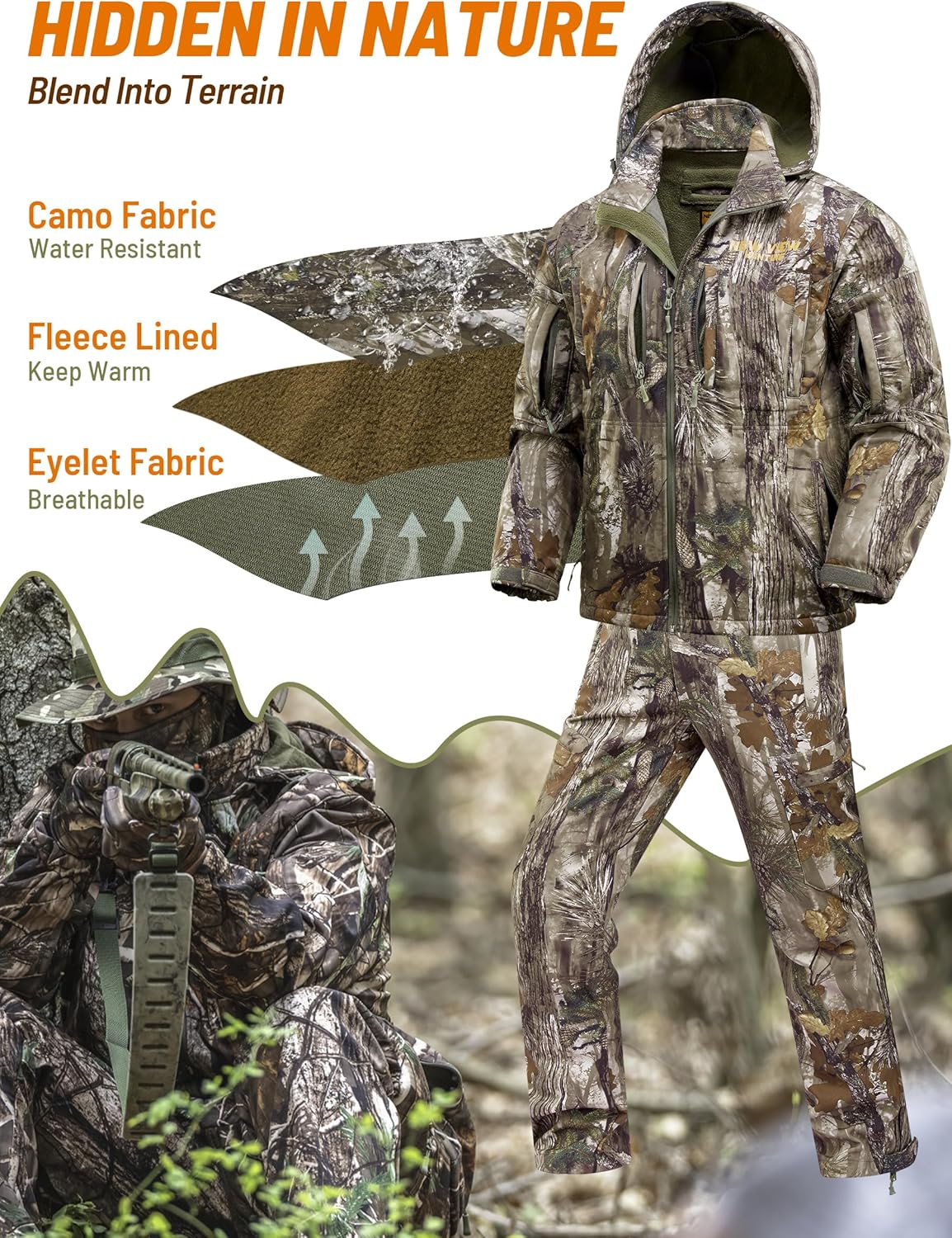 Samuel | Tactical Dual Piece Hunt Suit