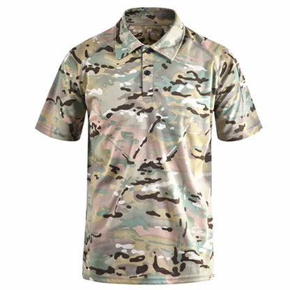 Nathan | Tactical Woodland Polo