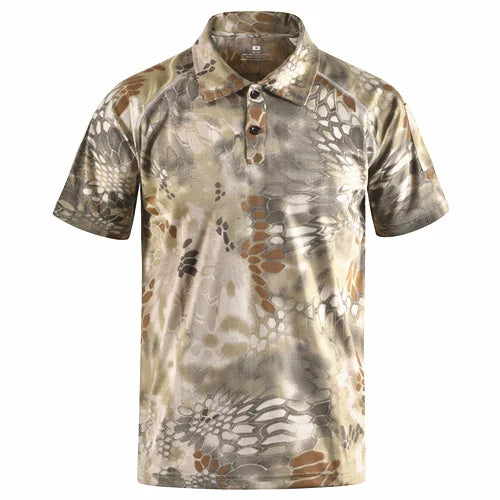 Nathan | Tactical Woodland Polo
