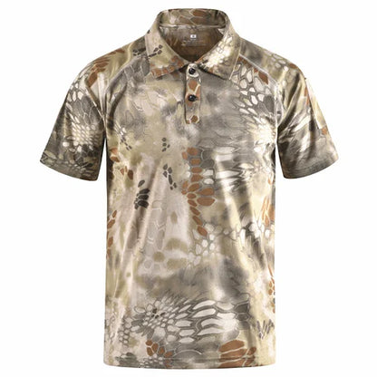 Nathan | Tactical Woodland Polo