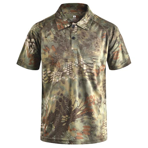 Nathan | Tactical Woodland Polo