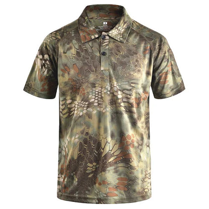 Nathan | Tactical Woodland Polo